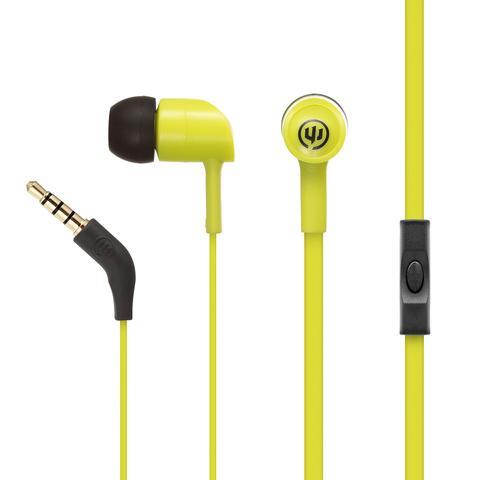 HAVOC CORDED GREEN EARBUDS WITH MIC